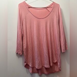 a.n.a Women's Rose Long Sleeve Top